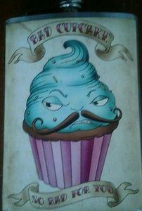 Cupcake flask